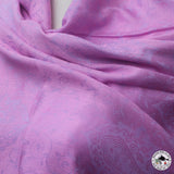 Pashminaschal "Thekitola" (ठेकितोला) – Rosa, handgewebt