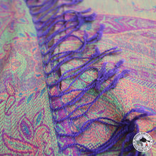 Charger l'image dans la galerie, Seidenschal "Hemja" (हेम्जा)