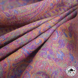 Kaschmirtuch "Chumbak" (चुम्बक) – Weiß, handgewebt