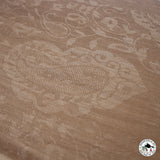 Kaschmirtuch "Pratham" (प्रथम) – Beige, handgewebt