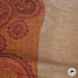 Kaschmirtuch "Pratham" (प्रथम) – Beige, handgewebt
