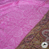 Kaschmirtuch "Sarva" (सर्व) – Lila, handgewebt