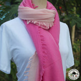 Kaschmirschal "Sabdha" – 100 % Kaschmir, handgewebt in Nepal