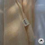 Kaschmirtuch "Suwarna" (सुवर्ण) – Beige, 100 % Kaschmir, handgewebt