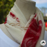 Kaschmirtuch "Kopila" (कोपिला) – Braun, handgewebt