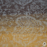 Kaschmirtuch "Mandala" (मण्डल) – Beige, handgewebt
