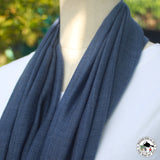 Kaschmirtuch "Chame" – Blau, handgewebt