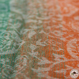 Kaschmirtuch "Manas" (मनस्) – Türkis, handgewebt
