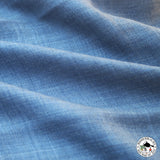 Kaschmirtuch "Chame" – Blau, handgewebt