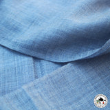 Kaschmirtuch "Chame" – Blau, handgewebt