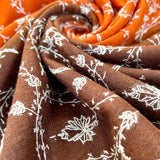 Kaschmirschal "Khet" – 100 % Kaschmir, handgewebt in Nepal