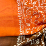 Kaschmirschal "Khet" – 100 % Kaschmir, handgewebt in Nepal