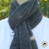 Kaschmirschal "Silalekh" – 100 % Kaschmir, handgewebt in Nepal