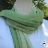 Kaschmirtuch "Mugu" (मुगु) – Grün, handgewebt