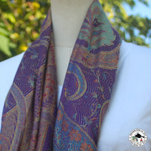 Charger l'image dans la galerie, Seidenschal "Dhulo" (धुलो)