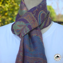 Charger l'image dans la galerie, Seidenschal "Dhulo" (धुलो)
