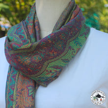 Load image into Gallery viewer, Seidenschal "Num Ri"