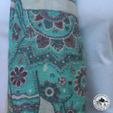 Kaschmirtuch "Gajraj" (गजराज) – Beige, handgewebt