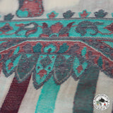 Kaschmirtuch "Gajraj" (गजराज) – Beige, handgewebt