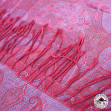 Charger l'image dans la galerie, Seidenschal "Sindoora" (सिन्दूर)