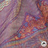 Seidenschal "Dhulo" (धुलो) – Beige, handgewebt