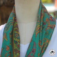 Charger l'image dans la galerie, Seidenschal "Buttey" (बुट्टे)
