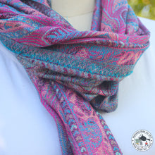 Load image into Gallery viewer, Seidenschal "Chhatra" (छत्र)