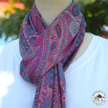 Load image into Gallery viewer, Seidenschal "Chhatra" (छत्र)