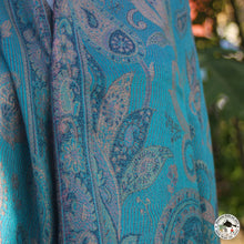 Load image into Gallery viewer, Seidenschal "Aasanad" (आसनद)