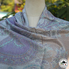 Load image into Gallery viewer, Seidenschal "Bharungar" (भरुन्गर)