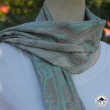 Load image into Gallery viewer, Seidenschal "Gruham" (गृहम)