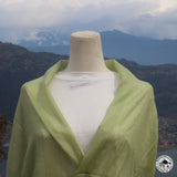 Kaschmirschal "Saila" – 100 % Kaschmir, handgewebt in Nepal