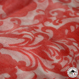 Kaschmirtuch "Rasbari" (रसबरी) – Rosa, handgewebt