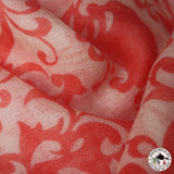 Kaschmirtuch "Rasbari" (रसबरी) – Rosa, handgewebt