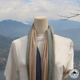 Kaschmirschal "Deupur" – 100 % Kaschmir, handgewebt in Nepal
