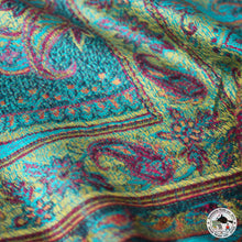 Charger l'image dans la galerie, Seidenschal "Buttey" (बुट्टे)