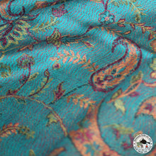 Charger l'image dans la galerie, Seidenschal "Buttey" (बुट्टे)