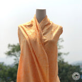 Pashminaschal "Muchu" (मुचू) – Orange, handgewebt