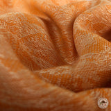Pashminaschal "Muchu" (मुचू) – Orange, handgewebt