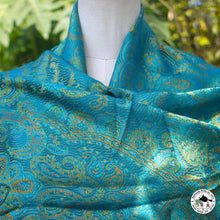 Load image into Gallery viewer, Seidenschal "Janm" (जन्म)