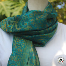 Load image into Gallery viewer, Seidenschal "Janm" (जन्म)