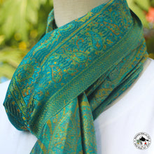 Load image into Gallery viewer, Seidenschal "Janm" (जन्म)