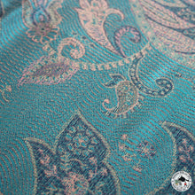 Load image into Gallery viewer, Seidenschal "Aasanad" (आसनद)