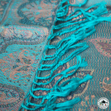 Load image into Gallery viewer, Seidenschal "Aasanad" (आसनद)