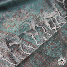 Load image into Gallery viewer, Seidenschal "Gruham" (गृहम)