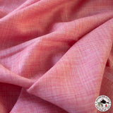 Kaschmirtuch "Vanaspati" (वनस्पति) – Rosa, handgewebt