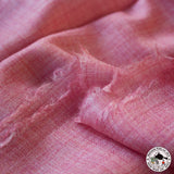 Kaschmirtuch "Vanaspati" (वनस्पति) – Rosa, handgewebt