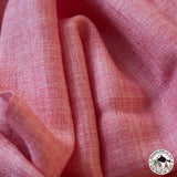 Kaschmirtuch "Vanaspati" (वनस्पति) – Rosa, handgewebt