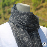 Kaschmirschal "Swar" – 100 % Kaschmir, handgewebt in Nepal