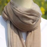Kaschmirschal "Sitara" – 100 % Kaschmir, handgewebt in Nepal